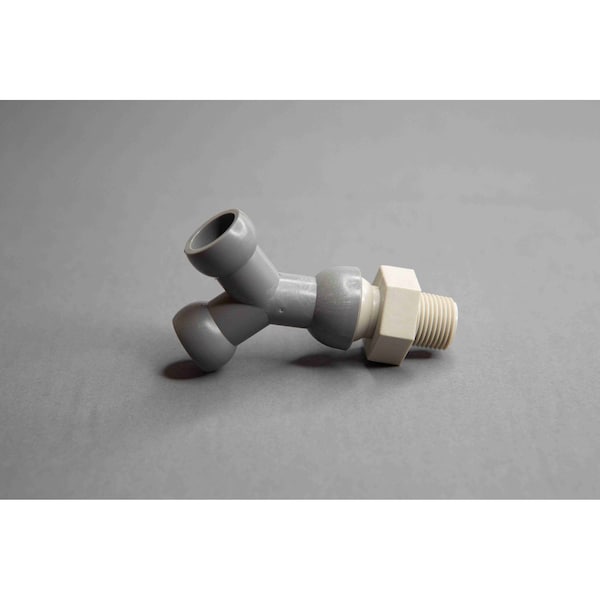 Cedarberg Snap-Loc Systems 1/2 System Male Hose to Male Pipe Thread Y 3/8 NPT Bag of 25 8550-132A - main